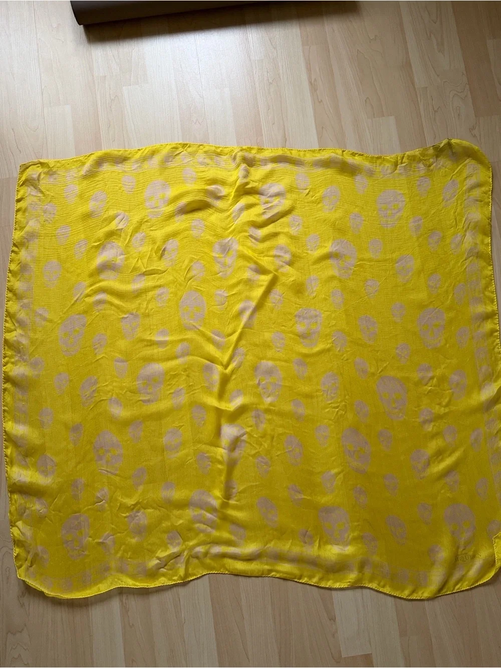 Alexander McQueen bright yellow